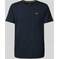 PME Legend T-Shirt mit Label-Stitching Modell 'GUYVER' in Marine, Größe M von PME Legend
