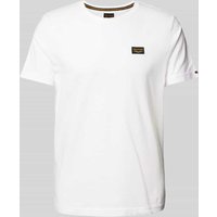 PME Legend T-Shirt mit Label-Stitching Modell 'GUYVER' in Weiss, Größe XXL von PME Legend