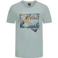 PME Legend T-Shirt mit gummiertem Front-Print von PME Legend