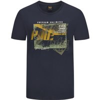 PME Legend T-Shirt mit gummiertem Front-Print von PME Legend