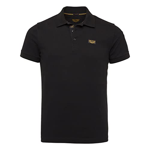 PME Legend Trackway - Poloshirt, Größe_Bekleidung:M, Farbe:Black von PME Legend