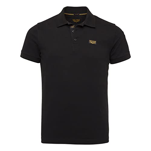 PME Legend Trackway - Poloshirt, Größe_Bekleidung:XL, Farbe:Black von PME Legend