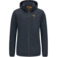 PME Legend Wasserabweisende Kapuzenjacke im Wool-Look mit Aufnäher PME Legend Wasserabweisende Kapuzenjacke im Wool-Look mit Aufnäher von PME Legend