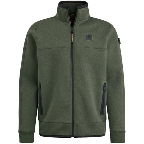 PME Legend Zip Jacket Interlock Rosin Melee - XXL von PME Legend