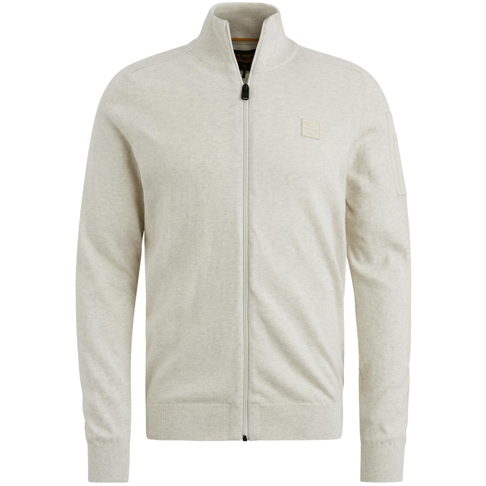 PME Legend - Zip jacket Buckley bone white melee - Gr. - M von PME Legend