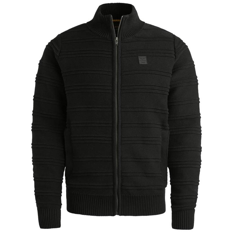 PME Legend - cotton structure knit black - Gr. - XXXL von PME Legend