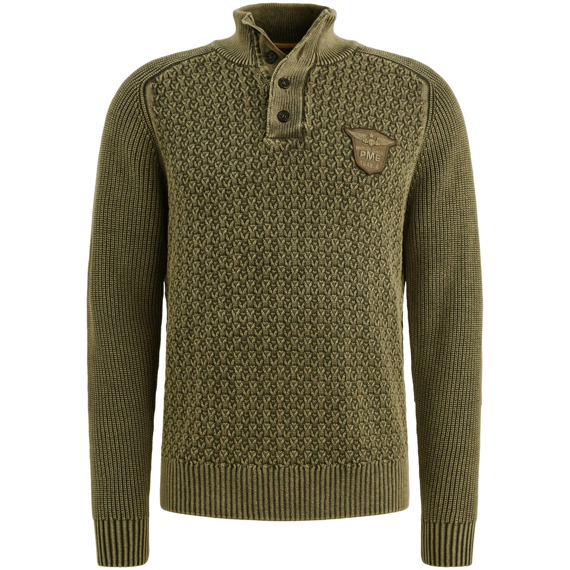 PME Legend - garment dye stone wash dusky green - Gr. - XXL von PME Legend