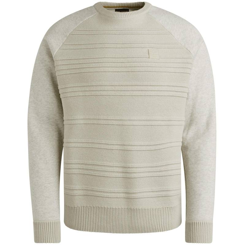 PME Legend - knit sweat bone white melee - Gr. - S von PME Legend