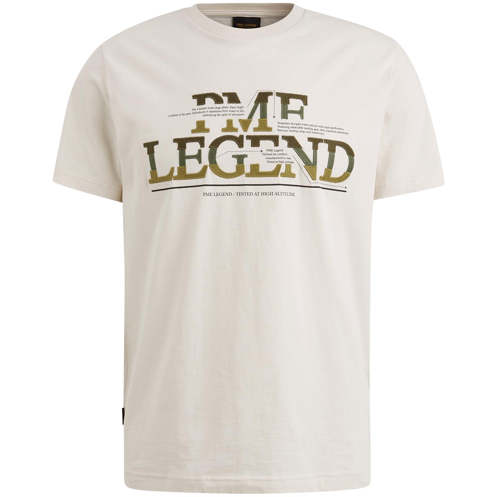 PME Legend - single jersey bone white - Gr. - XL von PME Legend