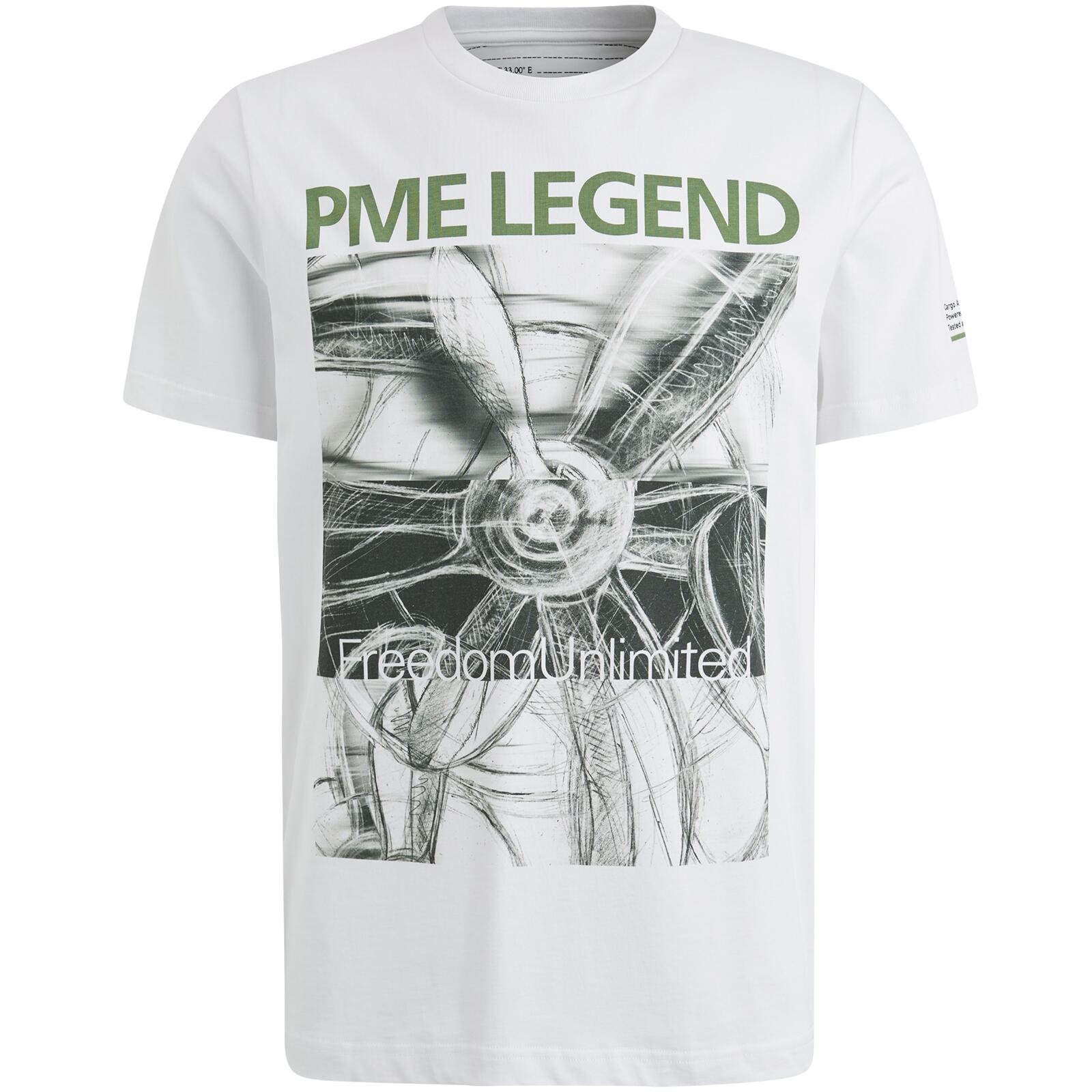 PME Legend - single jersey bright white - Gr. - XL von PME Legend