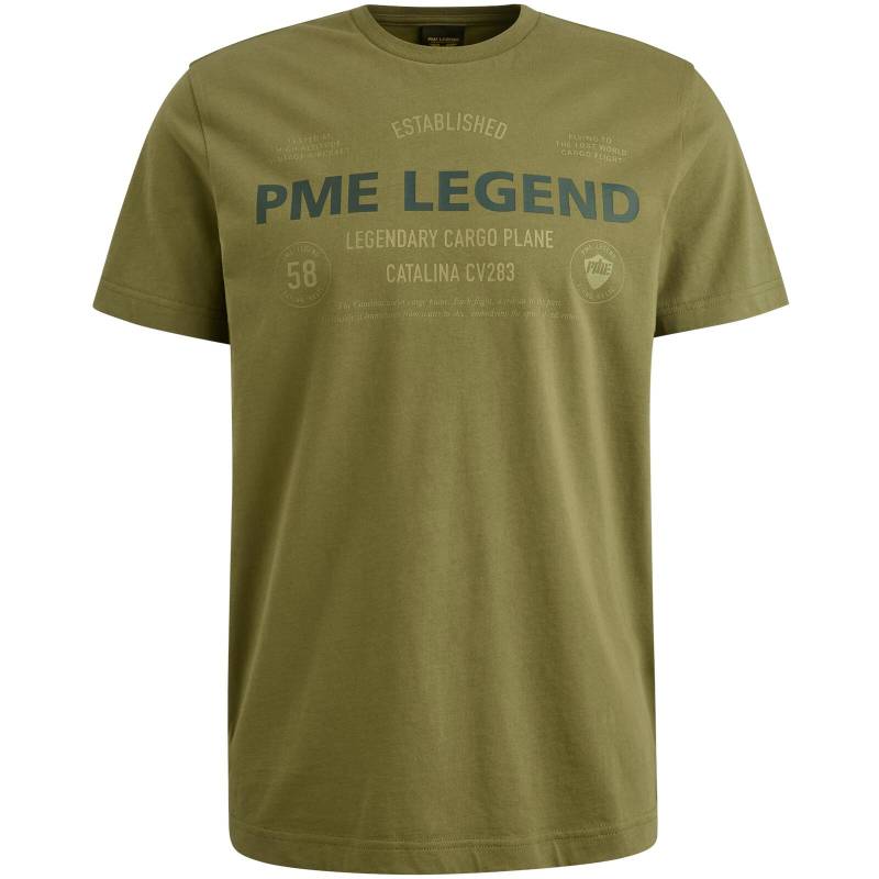 PME Legend - single jersey loden green - Gr. - L von PME Legend