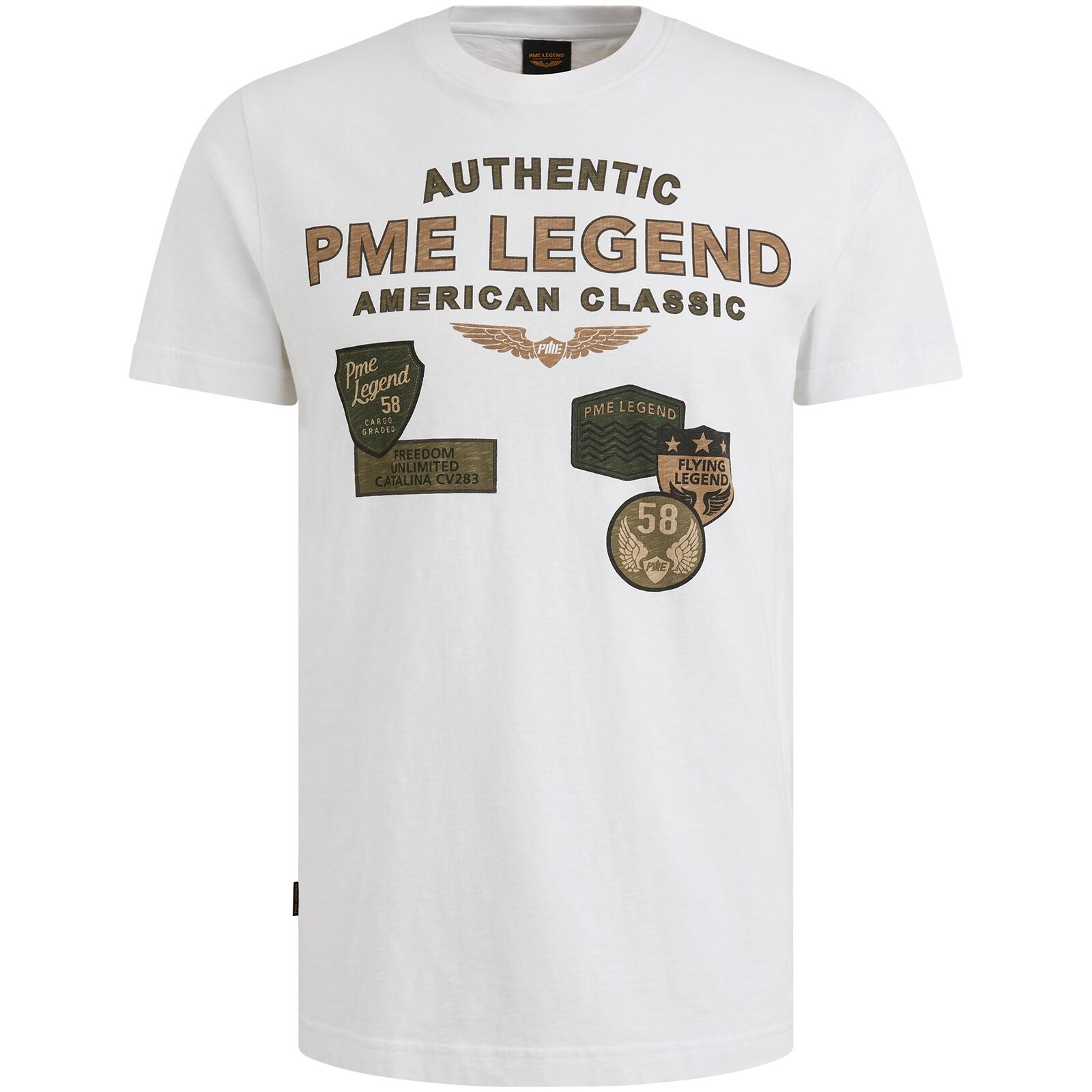 PME Legend - slub jersey bright white - Gr. - XXL von PME Legend
