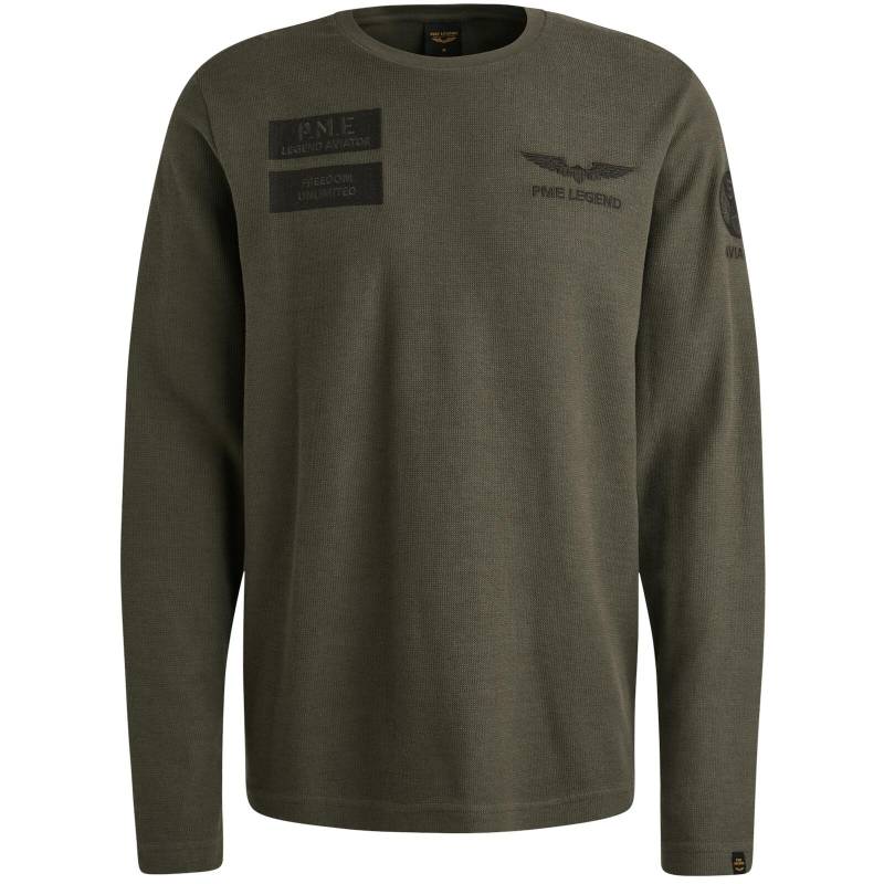 PME Legend - structured pique badges beluga - Gr. - M von PME Legend