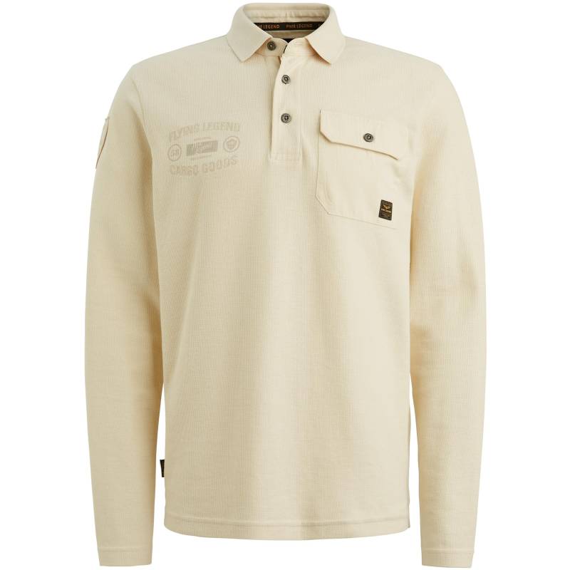 PME Legend - structured pique cargo bone white - Gr. - M von PME Legend