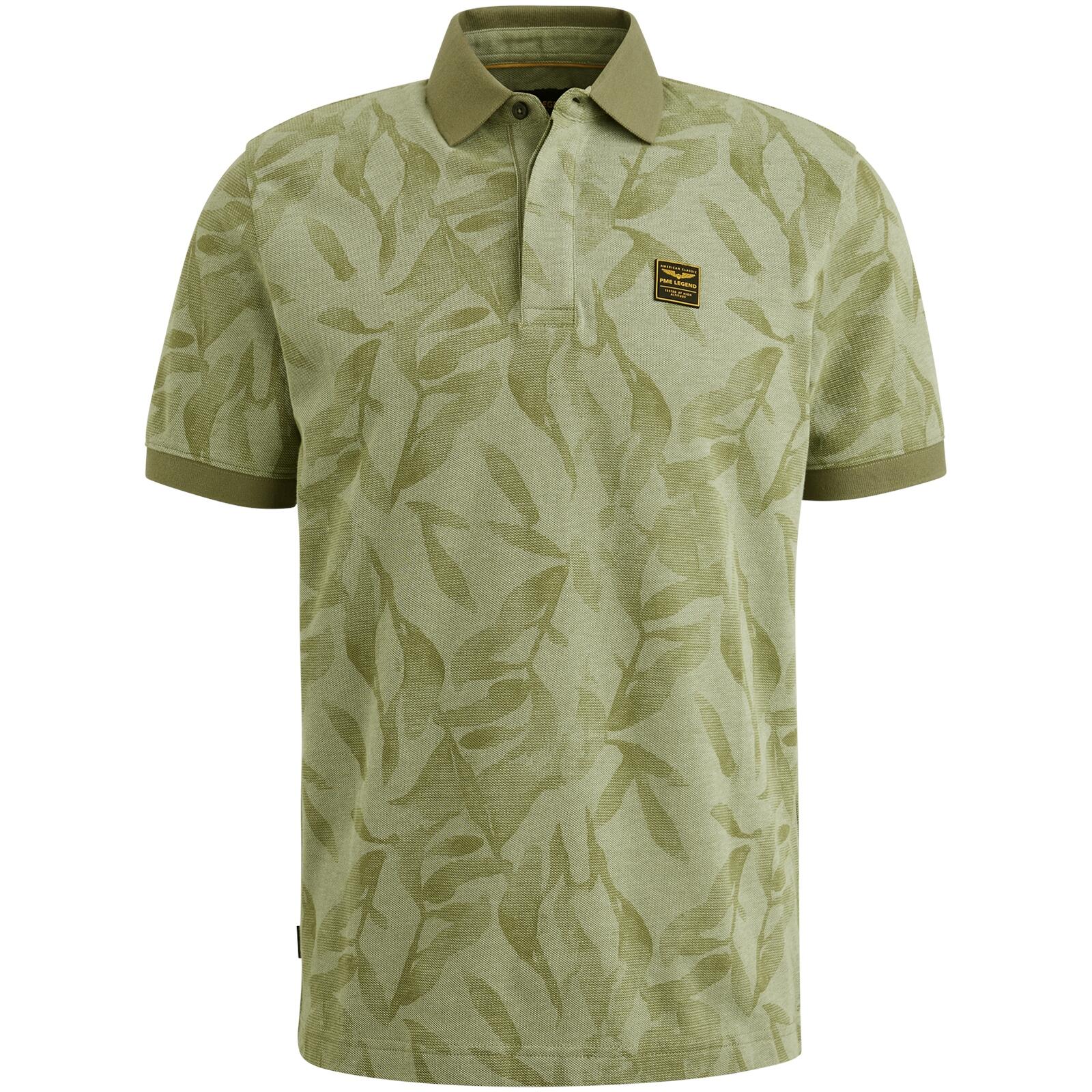 PME Legend - two tone pique printed quiet green - Gr. - XXXL von PME Legend