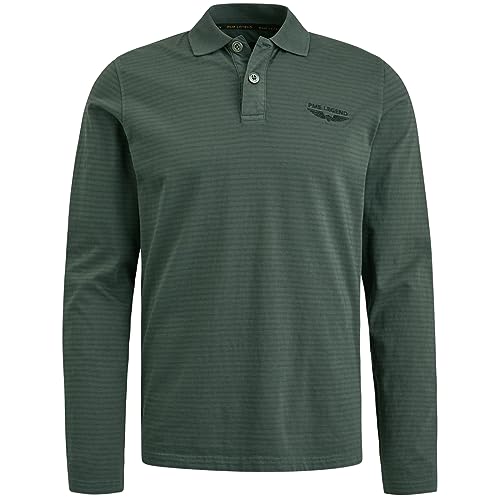 PME Long Sleeve Polo Subtle Stripe - 3XL von PME Legend