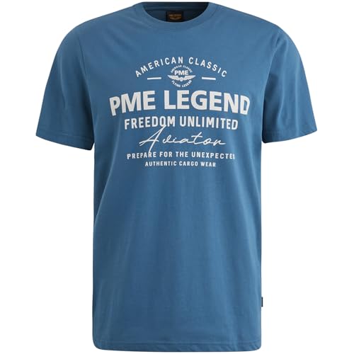 PME Short Sleeve r-Neck Single Jersey - 3XL von PME Legend
