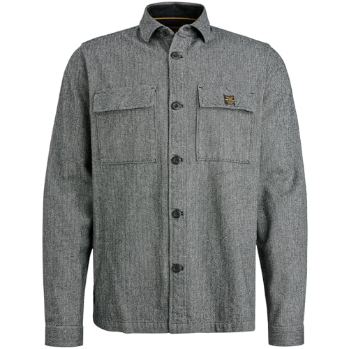 PME Long Sleeve Shirt Tweedlook - 3XL von PME
