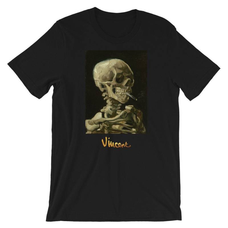 Vincent Van Gogh Skeleton-T-Shirt Vincent Van Gogh Skeleton-T-Shirt von PNCZARTS