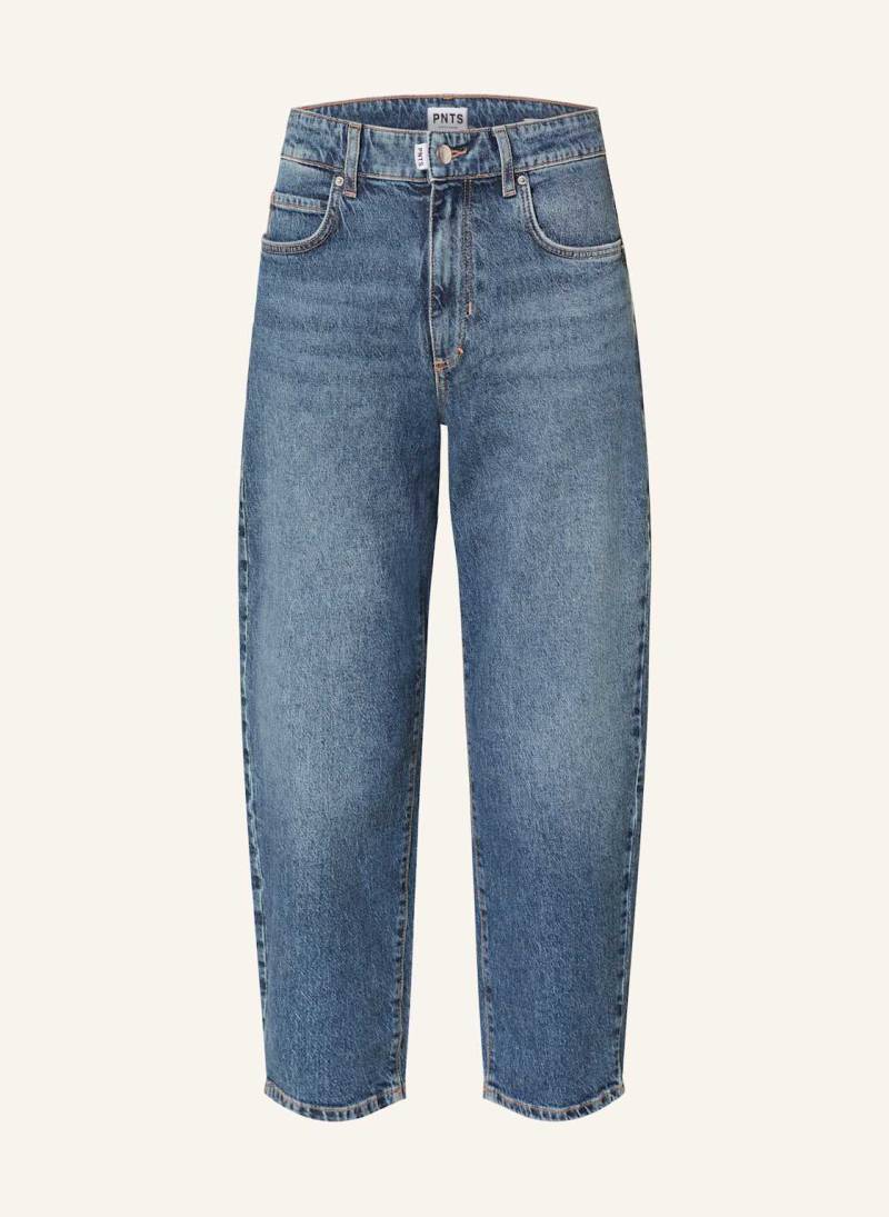 Pnts 7/8-Jeans The O-Shape blau von PNTS