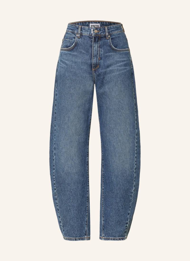 Pnts Barrel Jeans The O Shape blau von PNTS