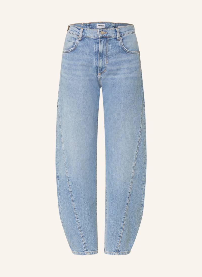 Pnts Barrel Jeans The O Shape blau von PNTS