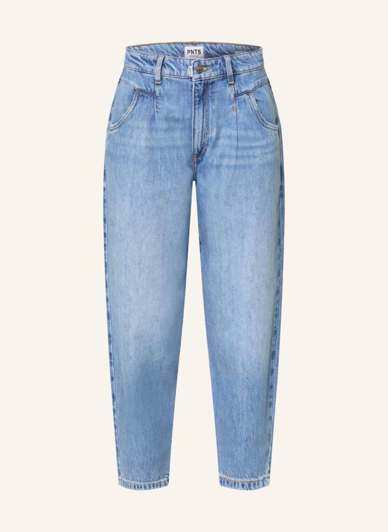 Pnts Barrel Jeans The O Shape blau von PNTS