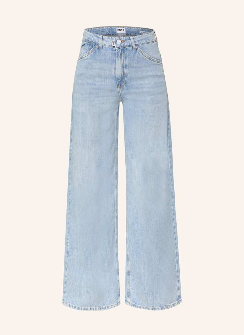 Pnts Wide Leg Jeans 16_The Raver blau von PNTS