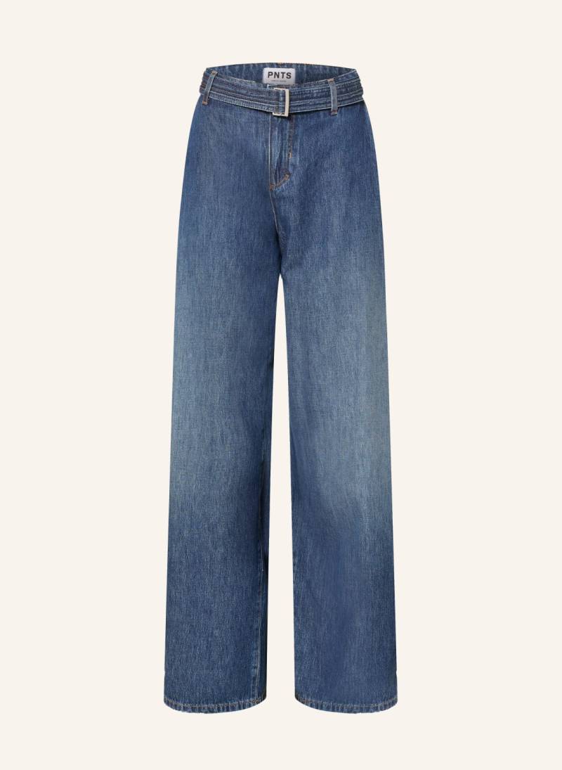 Pnts Wide Leg Jeans The Gent blau von PNTS