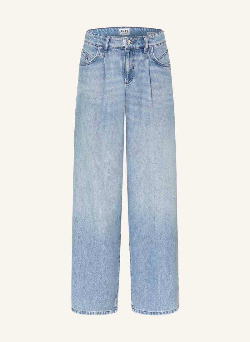 Pnts Wide Leg Jeans The Gent blau von PNTS