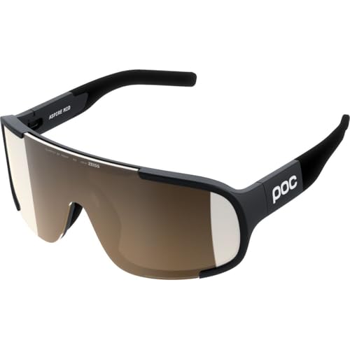 POC Aspire Mid Sonnenbrille - Sportbrille für Radfahrer mit maximalen Komfort und beste Sicht von POC