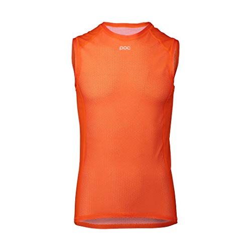 POC Herren Essential Layer Vest Unterhemd, Zink Orange, S EU POC Herren Essential Layer Vest Unterhemd, Zink Orange, S EU von POC