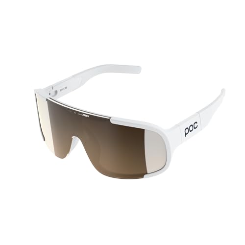 POC Unisex-Adult Aspire Sonnenbrille, Hydrogen White/Clarity Trail/Partly Sunny Silver, One Size POC Unisex-Adult Aspire Sonnenbrille, Hydrogen White/Clarity Trail/Partly Sunny Silver, One Size von POC