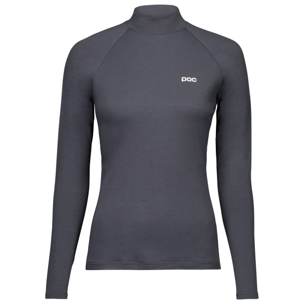 POC - Women's Layer Merino Mock Neck Jersey - Radunterhemd Gr M blau von POC