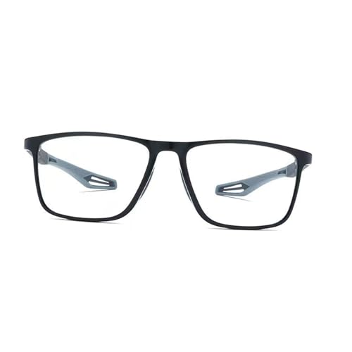 POCHY Anti Blaulicht Gleitsichtbrille Lesebrille Geeignet für Herren/Damen，flexible Ultraleicht Computer-Lesebrille, 1.0x,1.5x,2.0x,2.5x,3.0x,3.5x,4.0x,1-Paar (Farbe : Grau, Größe : 1.5x) von POCHY