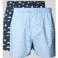 POCKIES Boxershorts mit Label-Detail im 2er-Pack in Hellblau, Größe L POCKIES Boxershorts mit Label-Detail im 2er-Pack in Hellblau, Größe L von POCKIES