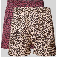 POCKIES Boxershorts mit elastischem Bund im 2er-Pack in Beige, Größe XL POCKIES Boxershorts mit elastischem Bund im 2er-Pack in Beige, Größe XL von POCKIES