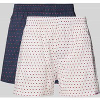 POCKIES Boxershorts mit elastischem Bund im 2er-Pack in Rot, Größe S POCKIES Boxershorts mit elastischem Bund im 2er-Pack in Rot, Größe S von POCKIES