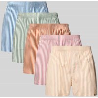 POCKIES Boxershorts mit elastischem Bund im 5er-Pack in Hellblau, Größe XXL POCKIES Boxershorts mit elastischem Bund im 5er-Pack in Hellblau, Größe XXL von POCKIES