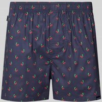 POCKIES Boxershorts mit elastischem Bund in Marine, Größe XXL von POCKIES
