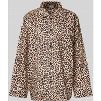 POCKIES Pyjama-Oberteil mit Knopfleiste in Camel, Größe M von POCKIES