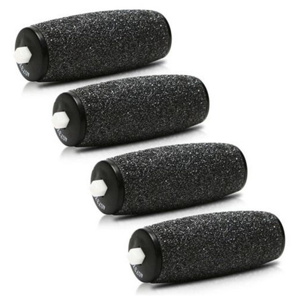 PODOFO Hornhautentferner Ersatzrolle Fußpflege-Bimsstein Ersatzrollen-Nachfüllpackung 4tlg, Superharte Diamantpartikel von PODOFO