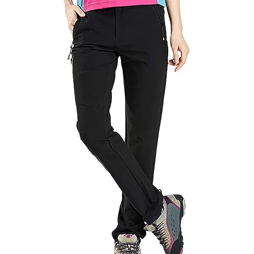 PODOLIXIA Wanderhose Damen Wasserdicht Regenhose Quick Dry Outdoor Sporthose Winddicht Verschleißfest Funktionshose Stretch Softshellhose Camping, Radfahren, Jagd Outdoorhose Trekkinghose PODOLIXIA Wanderhose Damen Wasserdicht Regenhose Quick Dry Outdoor Sporthose Winddicht Verschleißfest Funktionshose Stretch Softshellhose Camping, Radfahren, Jagd Outdoorhose Trekkinghose von PODOLIXIA