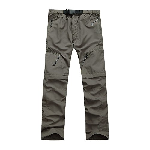 PODOLIXIA Wanderhose Herren Zip Off Outdoorhose Nylon Leicht Softshellhose Wasserdicht Schnell Trocknend Funktionshose Outdoor Trekkinghose mit Mehrere Taschen Sporthose PODOLIXIA Wanderhose Herren Zip Off Outdoorhose Nylon Leicht Softshellhose Wasserdicht Schnell Trocknend Funktionshose Outdoor Trekkinghose mit Mehrere Taschen Sporthose von PODOLIXIA