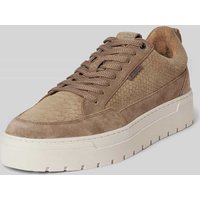 PS Poelman Sneaker mit Label-Detail Modell 'Ivar 02' in Taupe, Größe 42 von PS Poelman