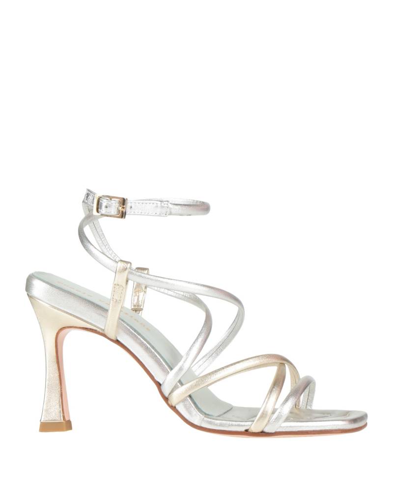 POESIE VENEZIANE Sandale Damen Silber von POESIE VENEZIANE