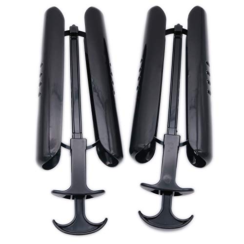 POFET 1 Paar Automatic Black Boot Shaper Ständer Holder Shoe Tree Stretcher lang,1 Paar Stiefelspanner Damen Stiefelformer von POFET