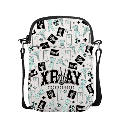 POFULL Radiology Tech Messenger Bag Röntgenradiologie, Geschenk, Zukunft Röntgentechniker, Geschenk für Röntgentechniker, Röntgentechnologist, 0 von POFULL
