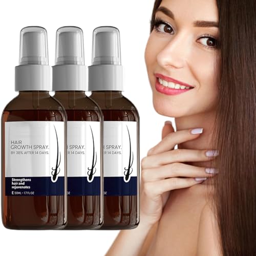 OUHOE Hair Growth Spray - OUHOE Hair Growth Oil, Ouhoe Hair Regrowth Spray, Ouhoe Stronger And Hair Thickening Spray For Women & Men (3Pcs) von POHDHK