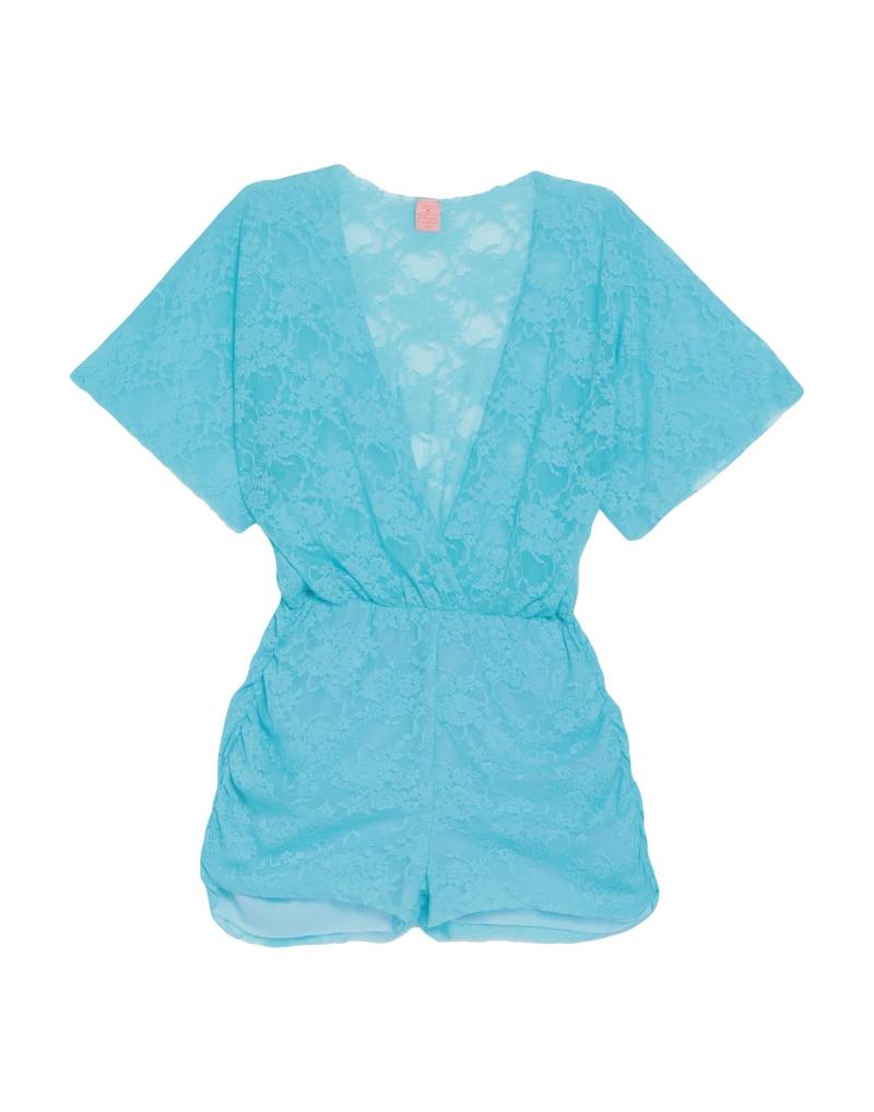 POISSON D'AMOUR Jumpsuit Damen Azurblau von POISSON D'AMOUR